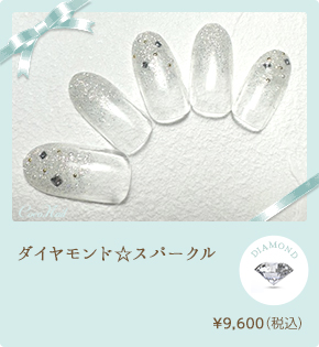 ダイヤモンド☆スパークル　¥9,600（税込）